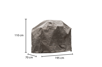 Premium Beschermhoes BBQ 195x70x110 cm