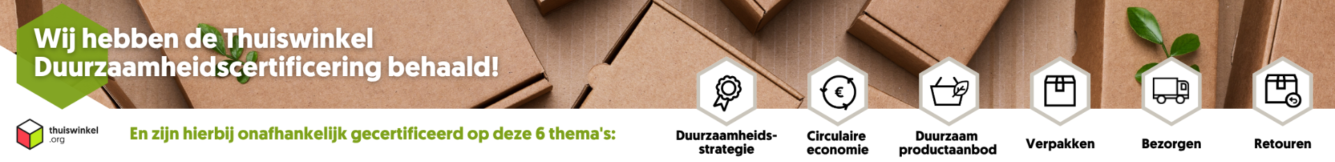 Duurzaamheidscertificaat